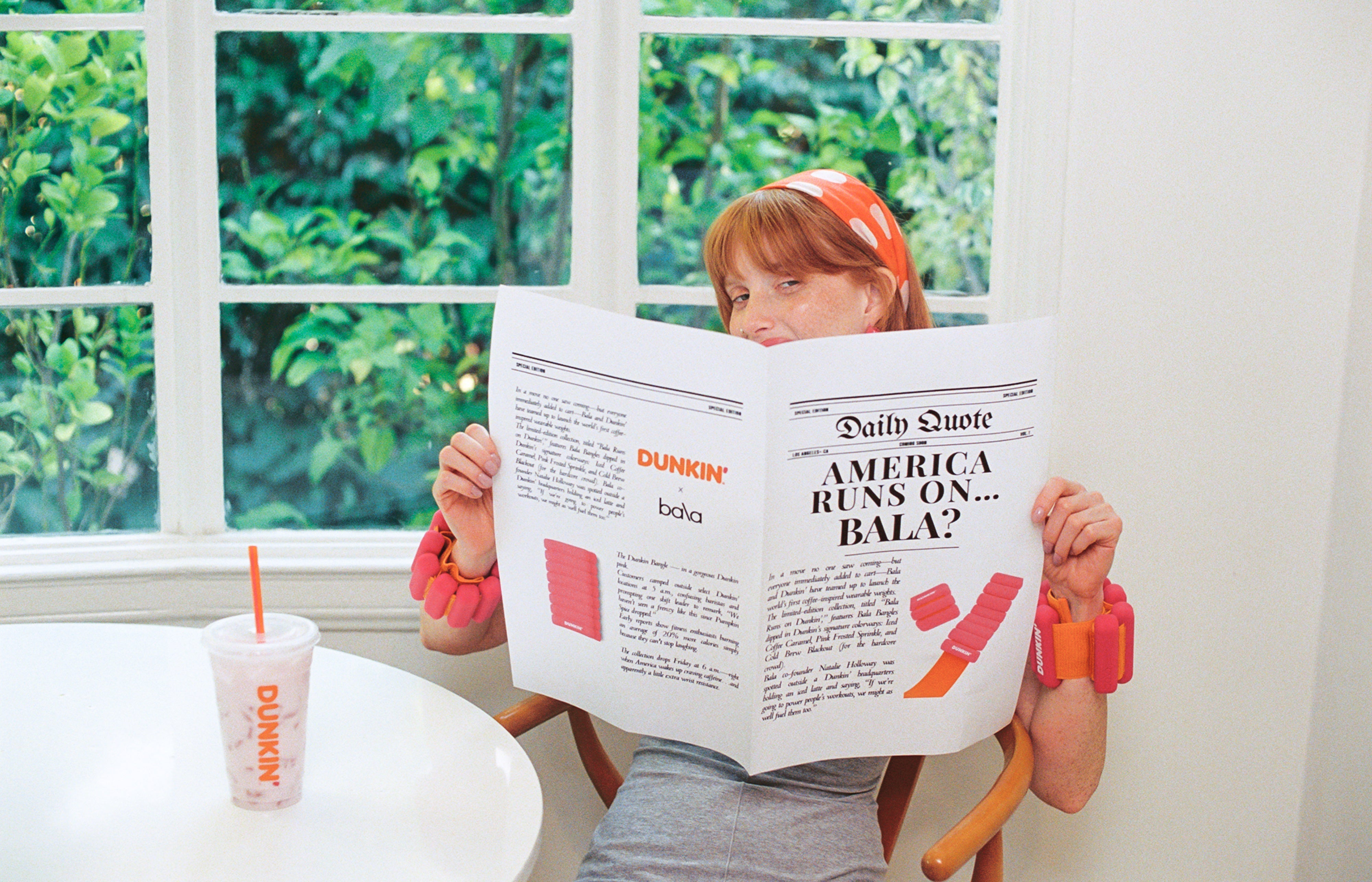 Dunkin’ x Bala Bangles
