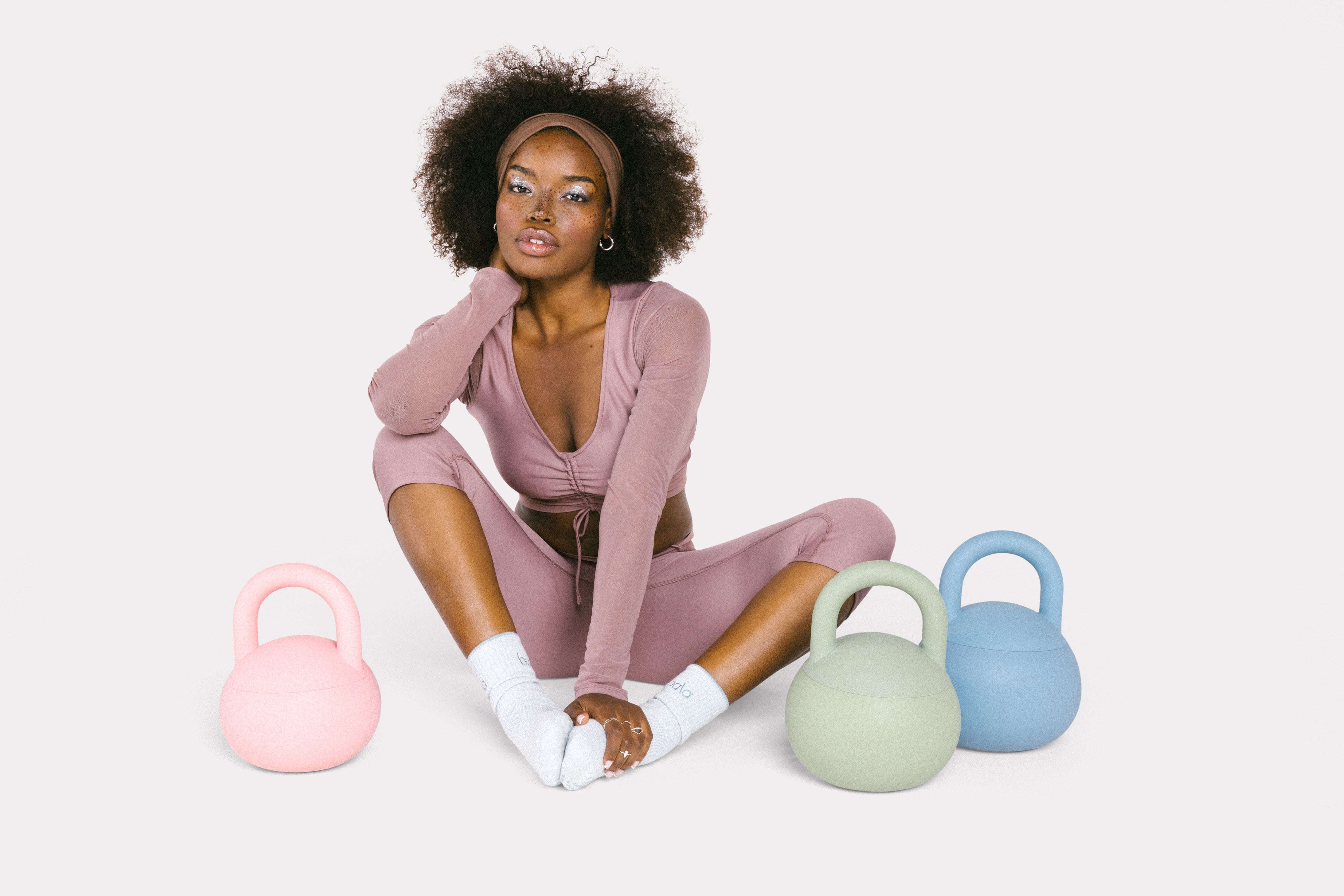 bala Bala Bangles 水色 HALFMOON リネンアイピロー Bala Bangles | As Seen on Shark Tank!