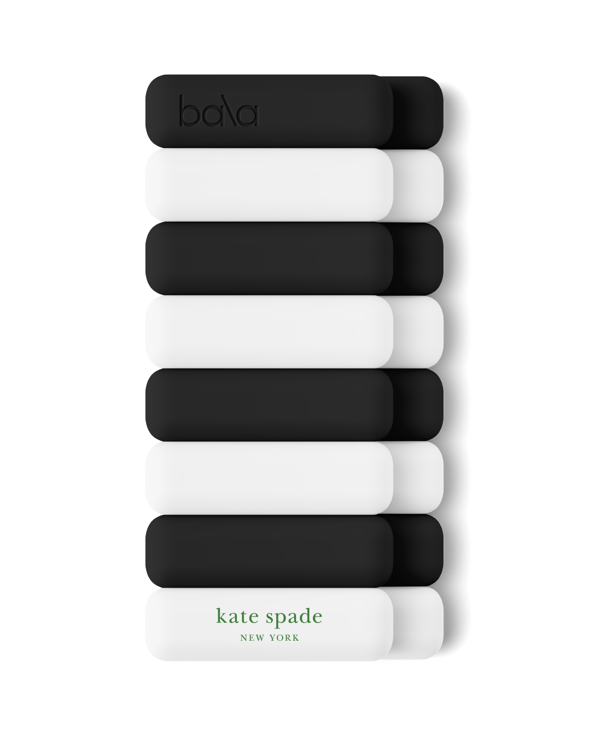 1 LB / Kate Spade Black and White Stripes