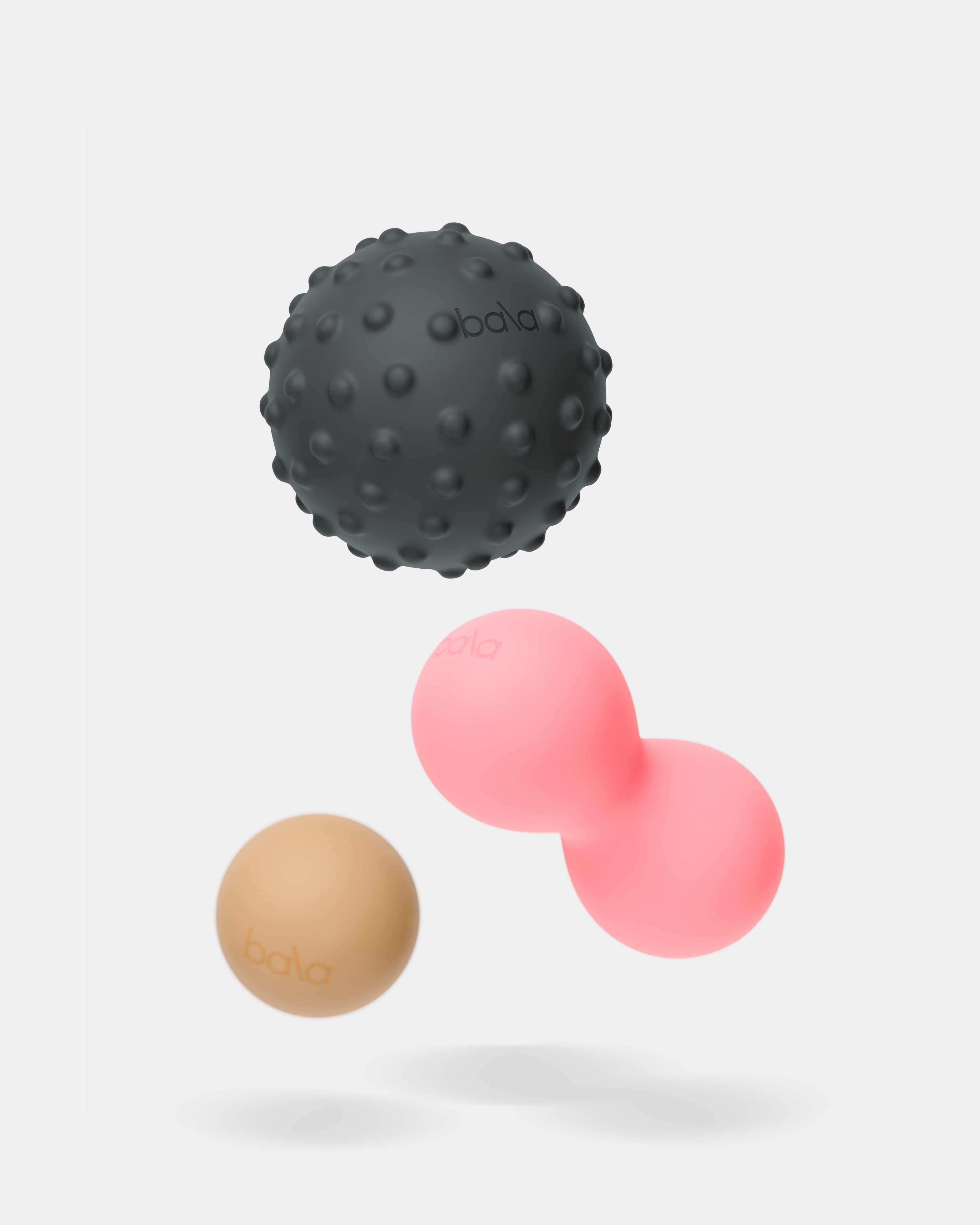 Charcoal, Blush, Sand